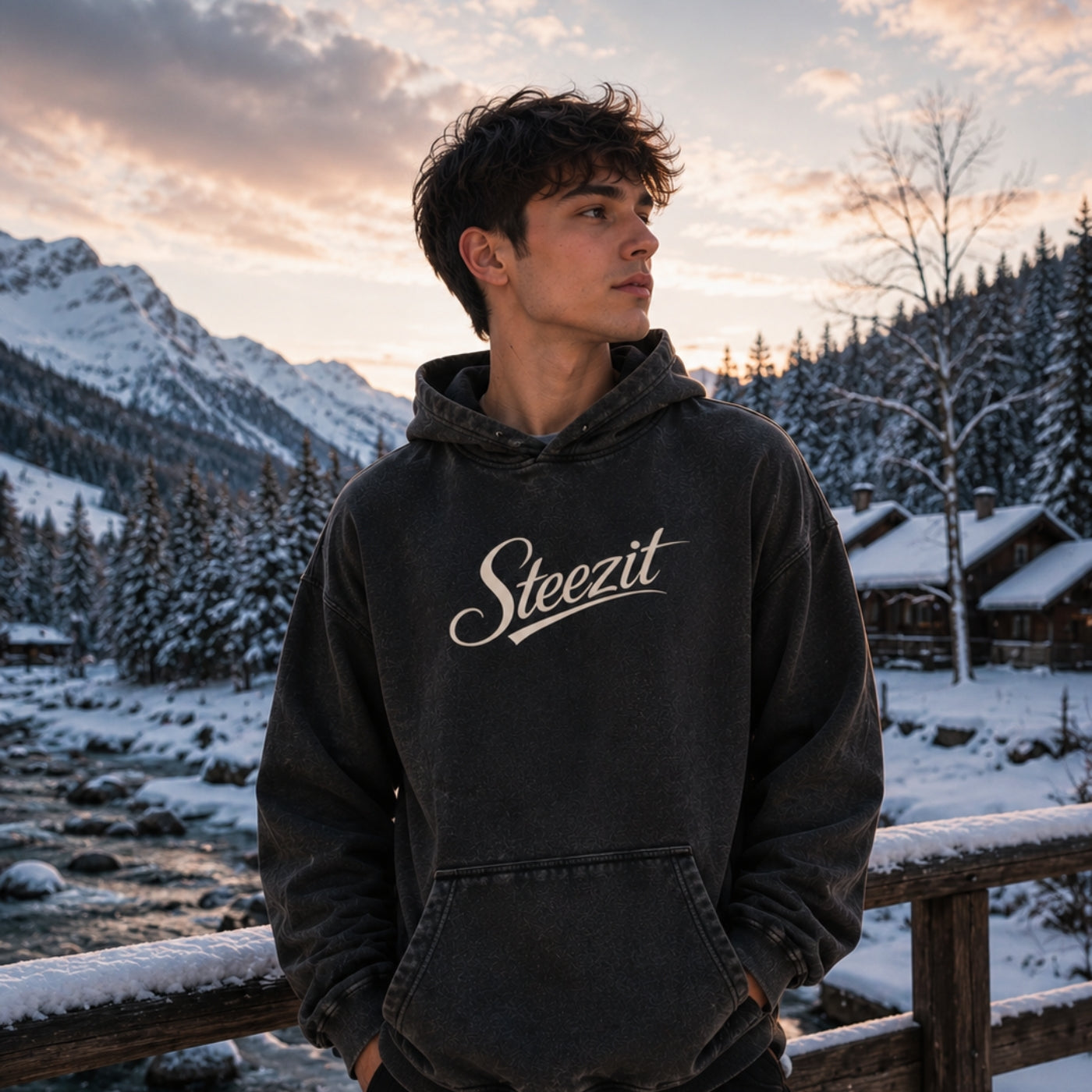 sweat-a-capuche-oversize-delave-snow-wash