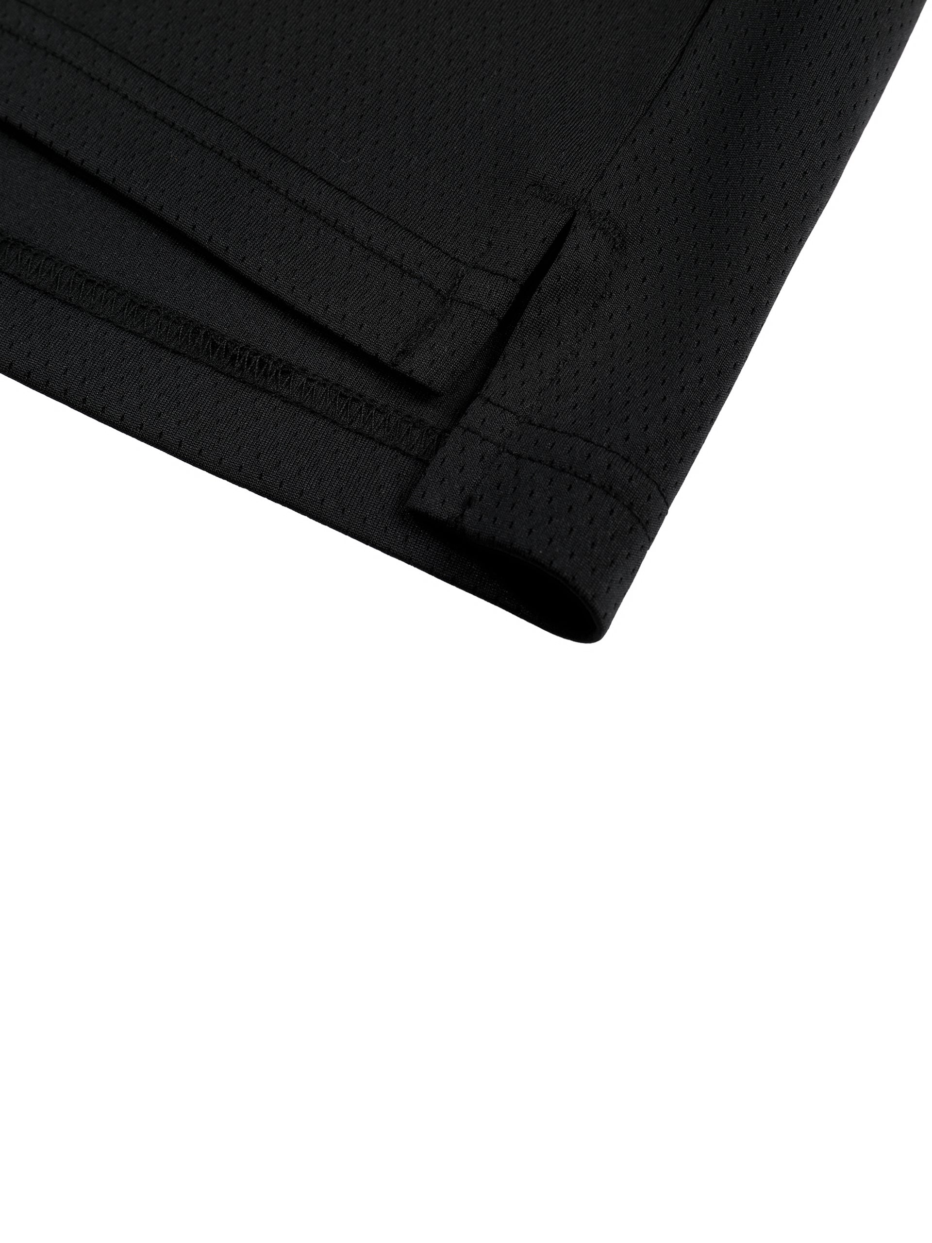 contrast-raglan-sleeve-mesh-t-shirt