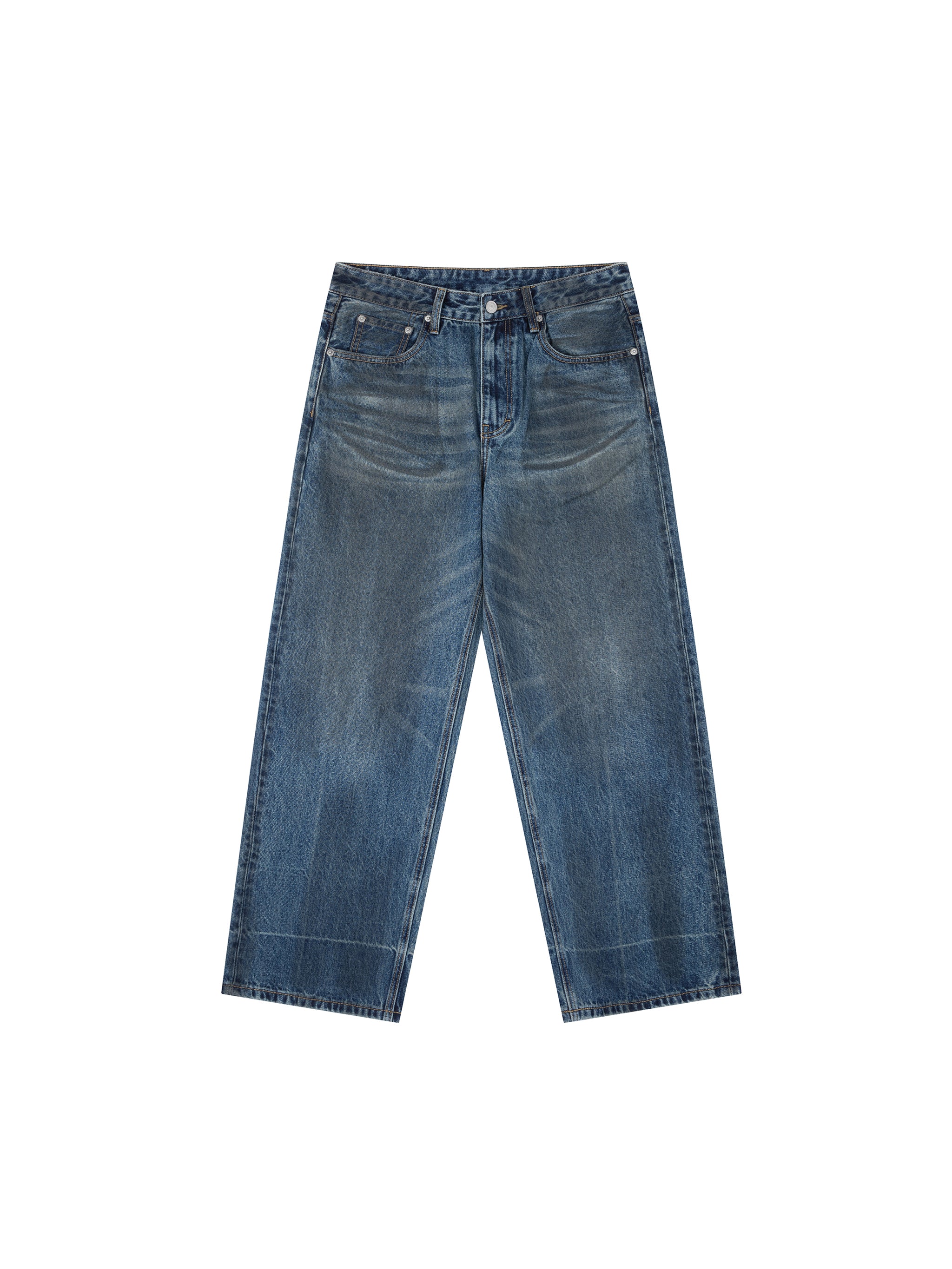 « Vintage » délavés Baggy Jeans